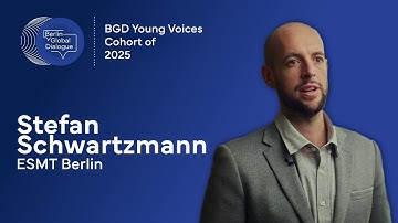 BGD Young Voices 2025: Stefan Schwartzmann, ESMT Berlin