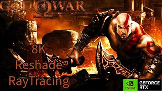 God of War PS2 Looks INSANE in 8K Ray Tracing | PCSX2 RTX Gameplay