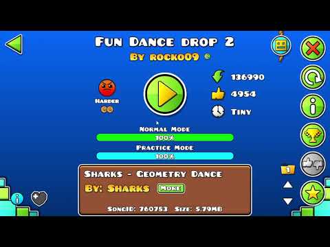 FUN DANCE DROP 2 by rocko09 | Geometry Dash