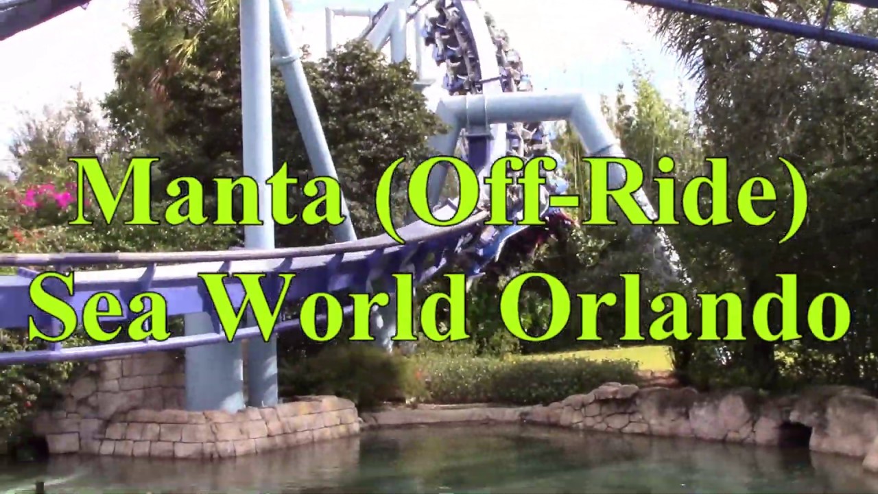 Manta (off-ride) Sea World Orlando