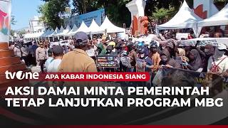 Hundreds of Nganjuk Residents Hold Peaceful Protest, Urge Government to Continue Free Nutritious ...