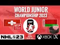 WJC 2023 - #40 - Relegation Game 3 - Switzerland vs Belarus