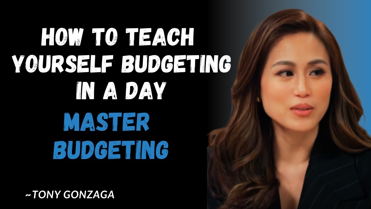 want  to Teach Yourself Budgeting in  just 1 Day||Inspired by Tony Gonzaga