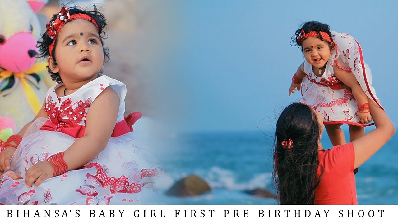 Bihansa’s baby girl first pre birthday shoot