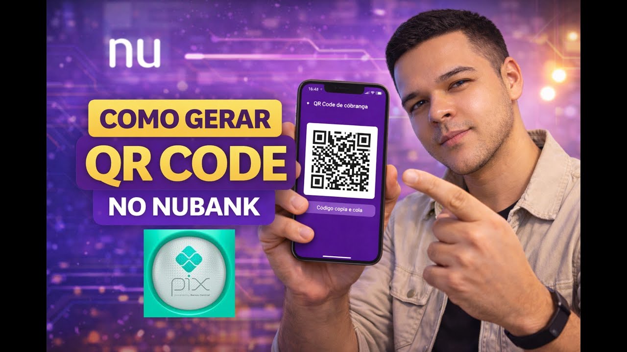 COMO GERAR QR CODE PIX NO NUBANK