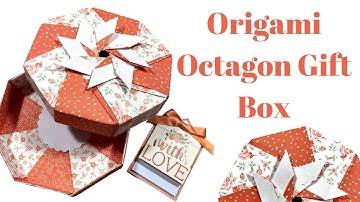Origami Papercraft | Octagon Gift Box