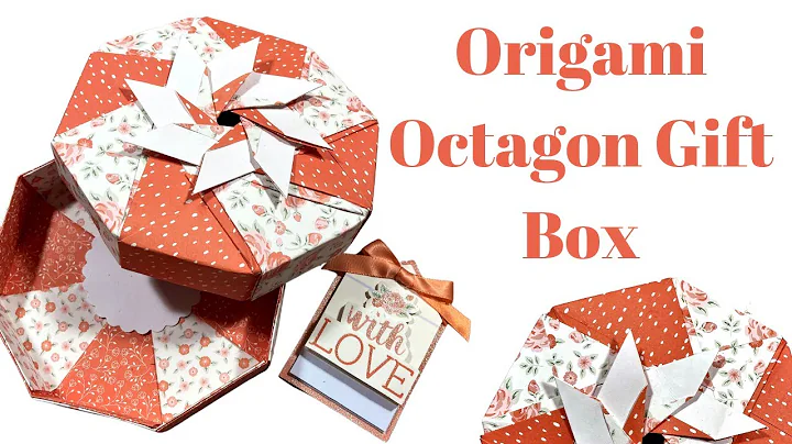 Origami Papercraft | Octagon Gift Box