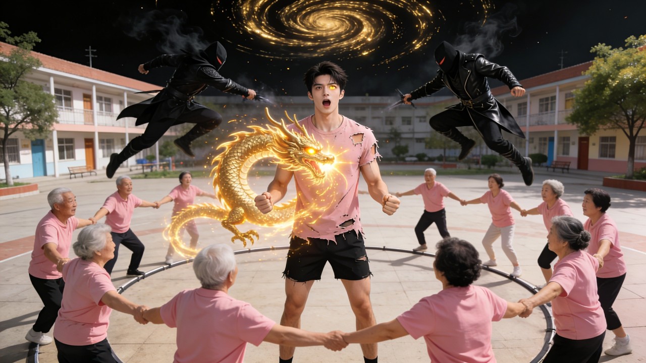 Bullies chose wrong; mocked nursing home director is a god, his square dance is a divine technique!