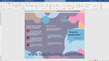 Word 2019 and 365 Tutorial Inserting Shapes Microsoft Training