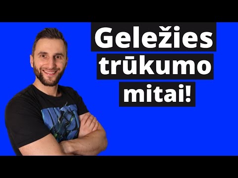 Geležies trūkumo mitai!