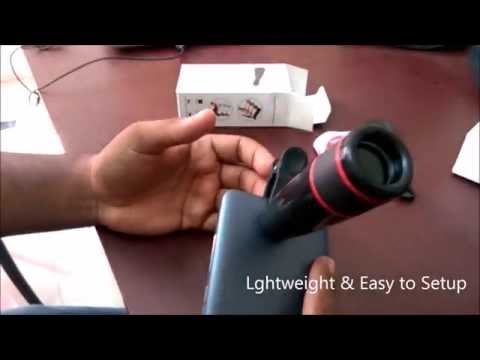 How to use 12x Zoom Lens and Unboxing By Source Of Product