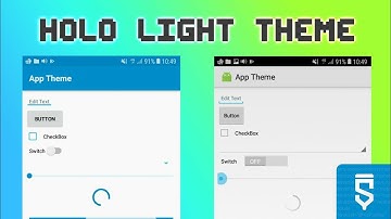 How to Change App Theme in Sketchware and SW Project Editor