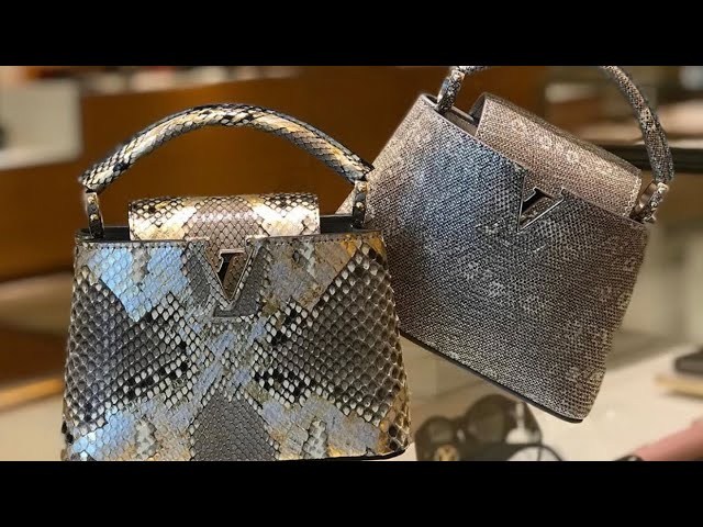 Louis Vuitton Capucines Mini Exotic Snake - THE PURSE AFFAIR