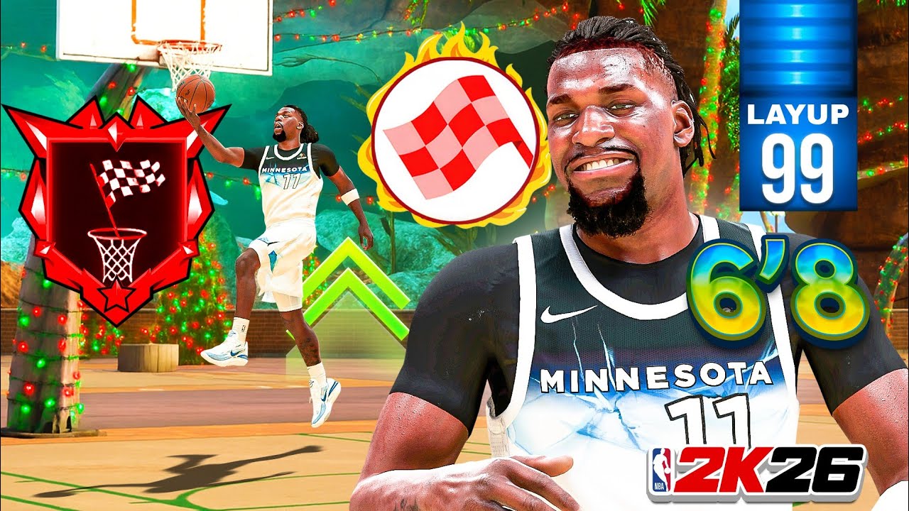 СИЛА 99 ЛЭЙ-АПА на ЦЕНТРАЛЬНОМ в NBA 2K26!