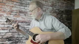 Video thumbnail of "El Shaddai fingerstyle"