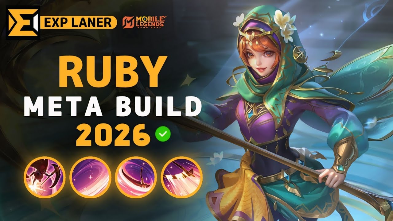 Ruby NEW META Build 2026, Emblem, and Best Hero Counters | Mobile ...