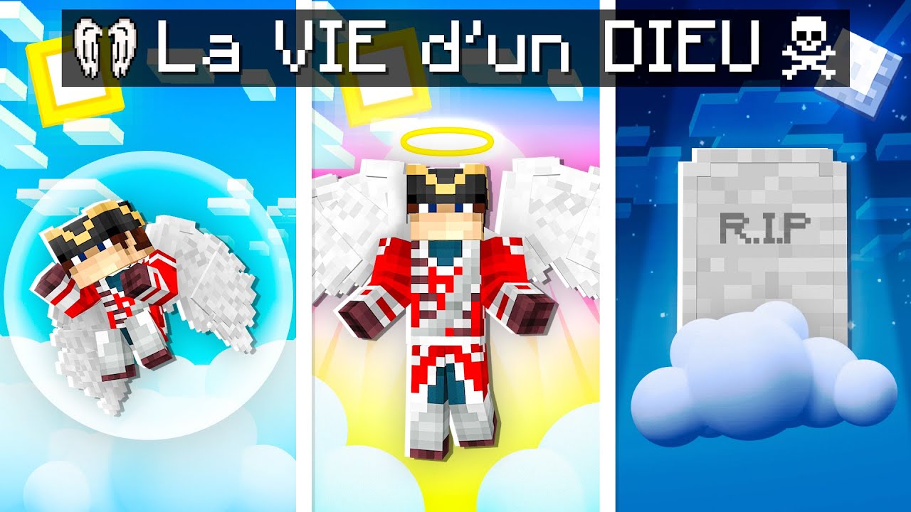 La VIE d'un DIEU dans MINECRAFT !
