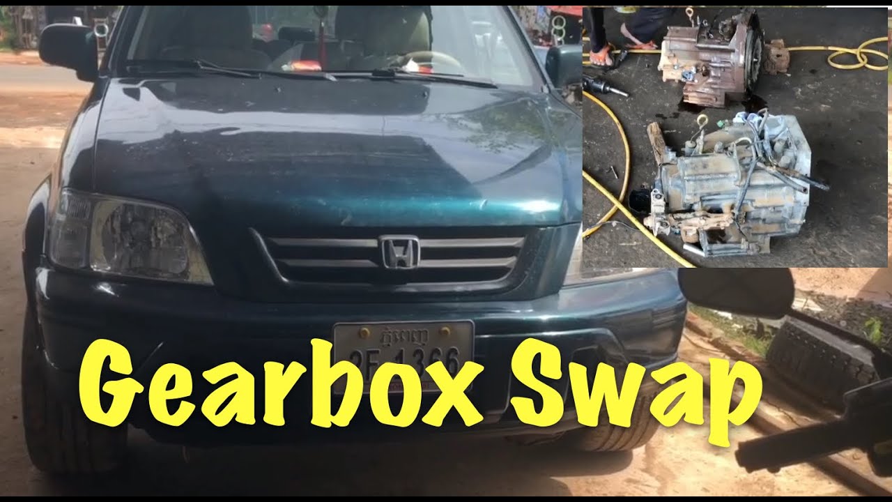 1998 Honda CR-V - Gearbox Replacement - YouTube