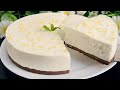 4 ingredients dessert Recipe! No oven! no flour! no gelatin! no cornstarch! in 10 minutes! delicious