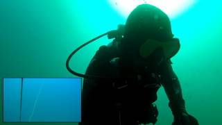 Descent Into 60-80ft Onto the Ruby E Wreck San Diego Scuba Diving