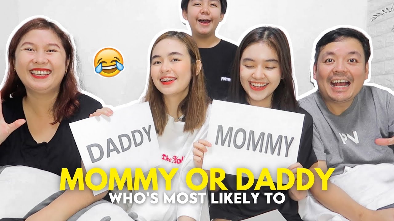 MOMMY or DADDY Challenge | Princess And Nicole
