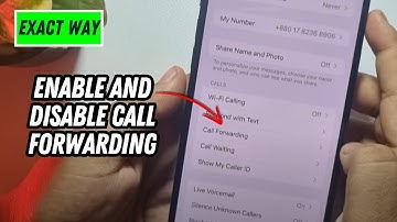 How to enable and disable call forwarding in iPhone (2025)