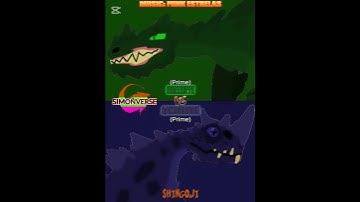 Kaiju Battle - Greeneye vs Armorhorn | #simonverse #1v1 #edit