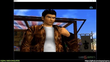 XQEMU Xbox Emulator - Shenmue II Ingame!