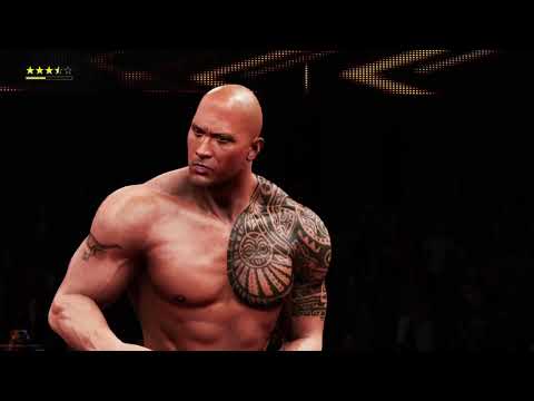 WWE 2K20 PS5 Gameplay - The Rock vs Kofi Kingston