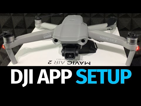 How to Download & Setup DJI Mavic Air 2 App | DJI FLY app