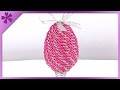 Diy decorative cord easter egg eng subtitles  speed up 186