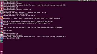 Login to MySQL Root user without entering Password using CLI in Linux