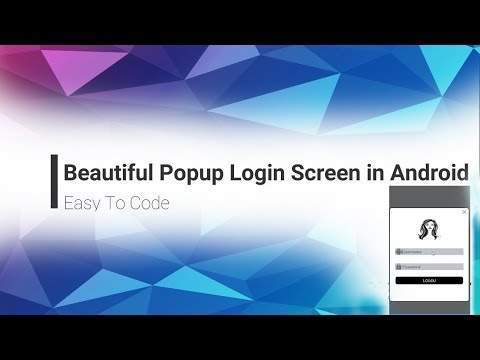 Beautiful Popup Login