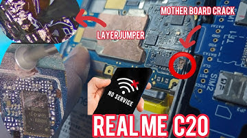 Realme C20 No Service And No Network Problem