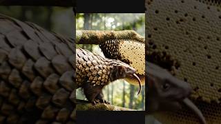 Oh My Godpangolin Eating Bee Nest wildlife rescue animals pangolin