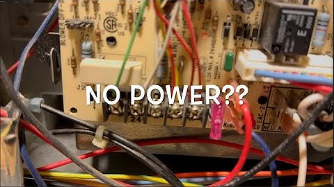 Thermostat Not Showing Power - Simple fix for Carrier System