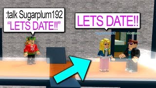 MAKING PEOPLE DATE WITH ADMIN COMMANDS!! (Roblox)