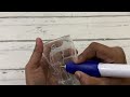 How to Engrave Glass / How to Etch the Glass / Unique and Personalized Gift Idea for Rakshabandhan