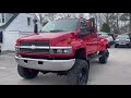 2006 CK4500 4x4 Kodiak/Topkick Crew Cab Dually Bed Converted By Monroe Truck Equipment Monster Chevy