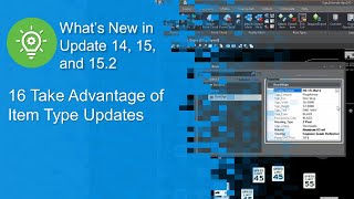 16 Take advantage of Item Type Updates