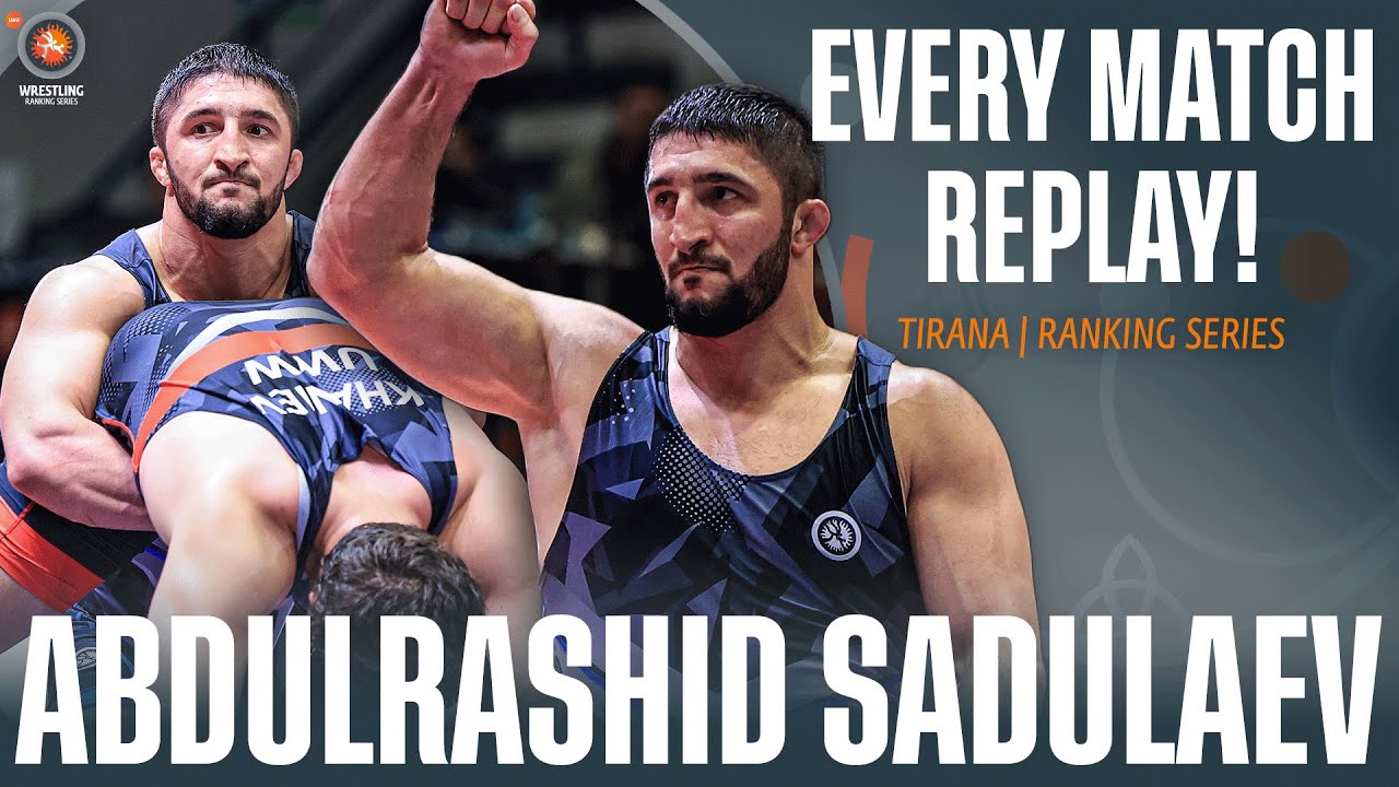 Every match from Abdulrashid SADULAEV (UWW) at the Muhamet Malo Ranking Series
