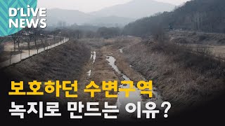 [양평] 보호하던 수변구역을 녹지로 만드는 이유는?