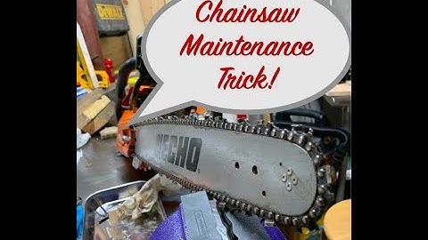 A Better Way To Grease A Chainsaw Sprocket Never Before Seen! EP 41