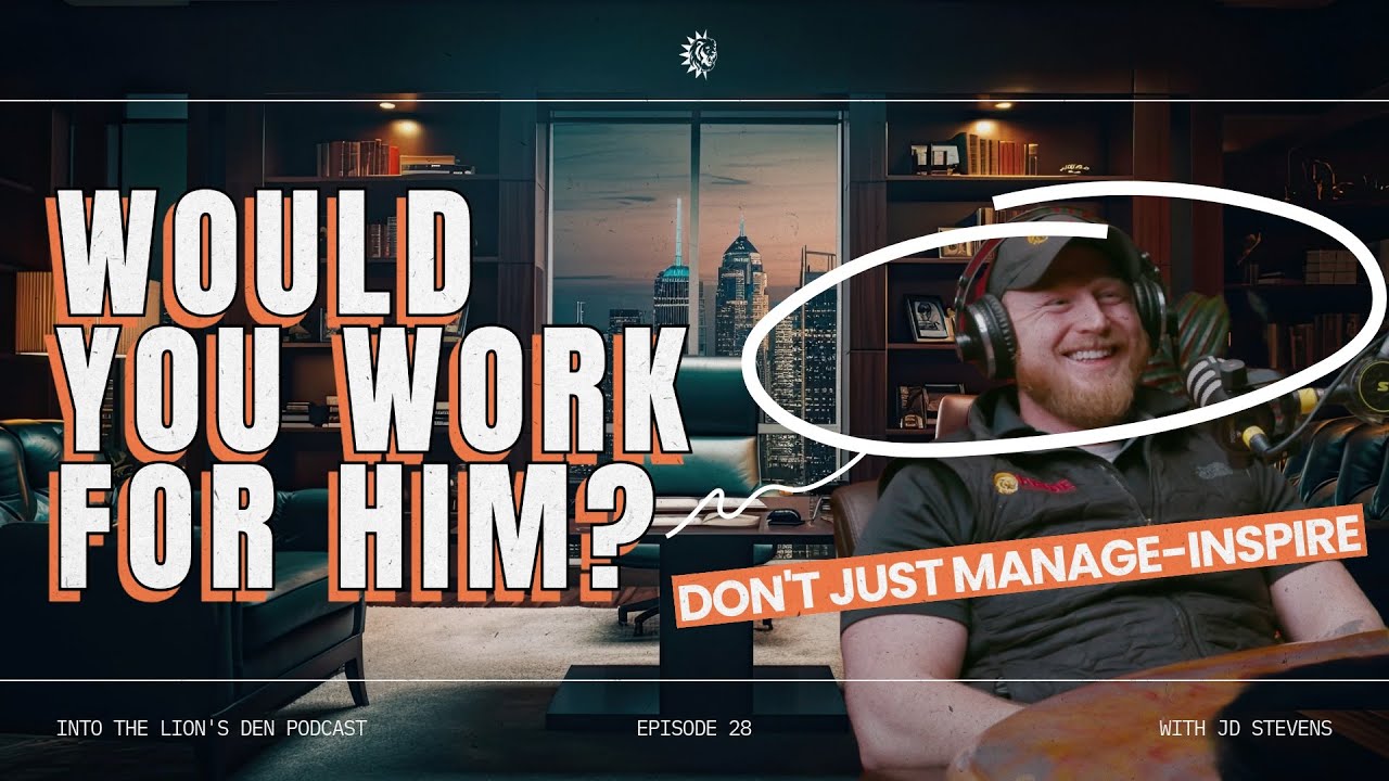 YouTube artwork for Becoming the Boss You’d Want to Work For