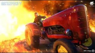 Brave Soldier Rides Tractor Into Battle To Free Birds Guitar Solo