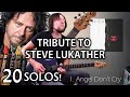 Tribute to steve lukather   20 of his best solos toto by ignacio torres