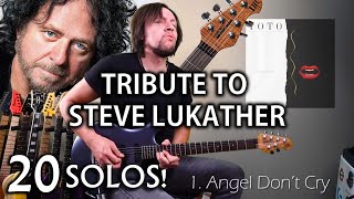 Tribute To Steve Lukather -  20 Of His Best Solos (Toto) by Ignacio Torres