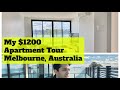 My $1200 Apartment Tour in Melbourne Suburb near Monash University