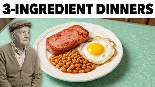 25 FORGOTTEN 3-Ingredient Dinners Seniors Living Alone Made When Money Ran Out