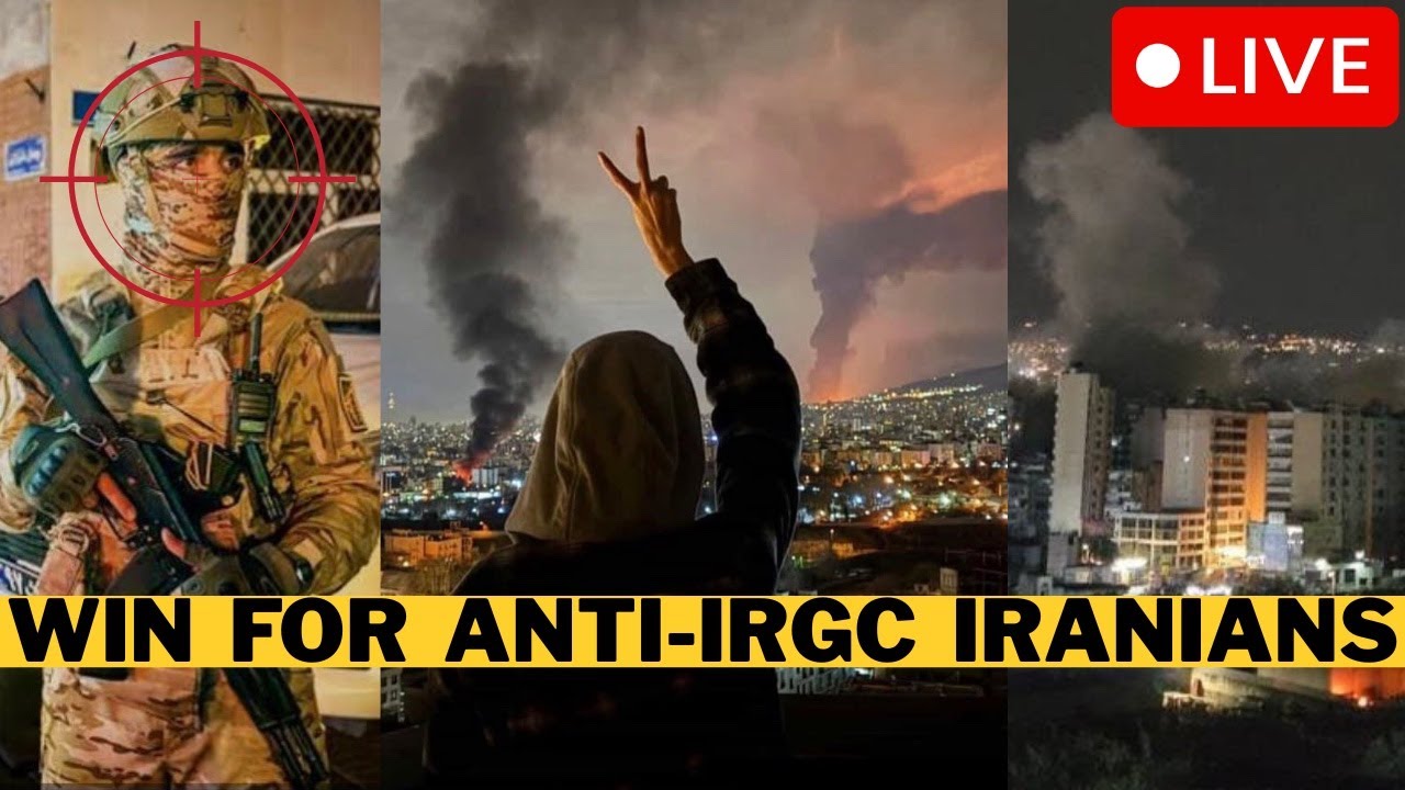 🚨 BREAKING: IRGC Getting Wiped Out In Tehran - Iran FINALLY Being Liberated